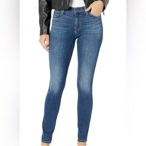 7 For All Mankind Gwenevere - Blue Skinny Jeans - size 28